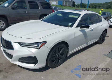 2022 Acura Tlx Technology Package из США, поврежденный, VIN 19UUB5F46NA004432